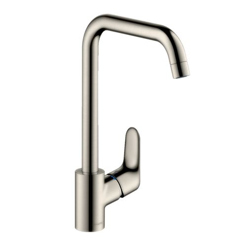 Hansgrohe - Focus Mitigeur Cuisine Bec Haut aspect acier