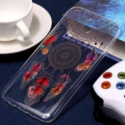 Galaxy J7 (2017) Coque Protection TPU Plumes ALS51908