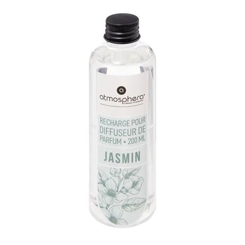 Paris Prix Transparent Atmosphera Créateur D'intérieur - Recharge De Diffuseur De Parfum 200Ml Jasmin