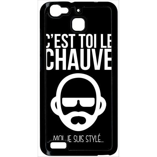 Coque huawei g8 mini c est toi le chauve moi je suis styl 1