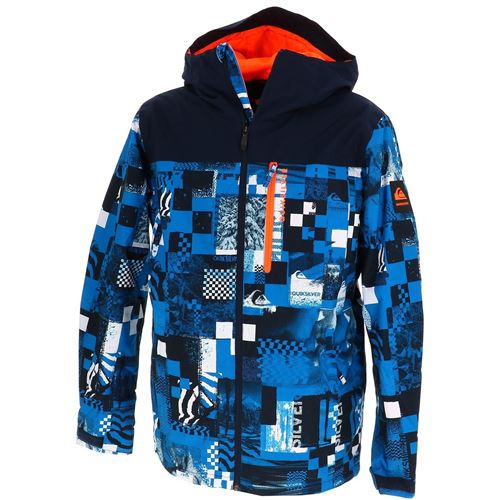 Blouson de ski Quiksilver Morton blk org jkt Bleu taille : L réf : 93826