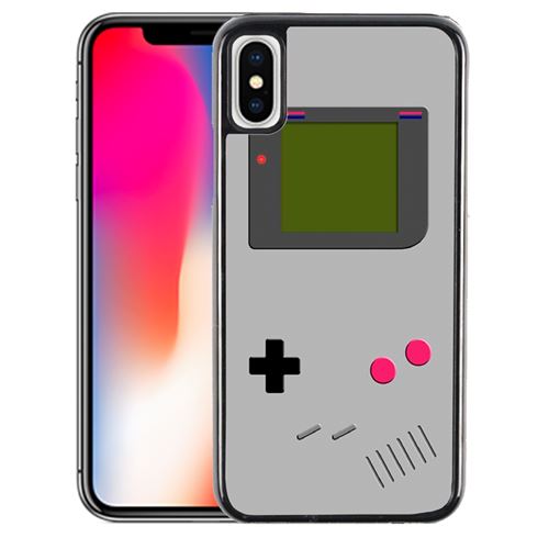 Coque pour iPhone XS game boy classic