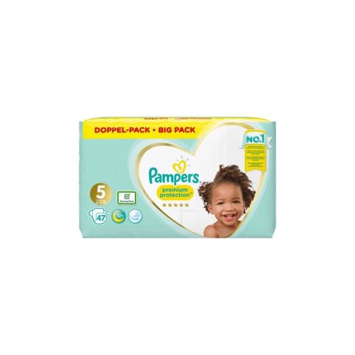 Pampers Premium Protection Taille 5 11-23 Kg - 47 Couches