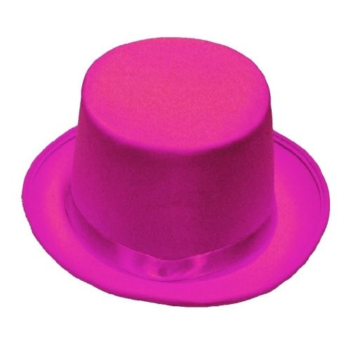 Rubie's chapeau haut-de-forme unisexe rose