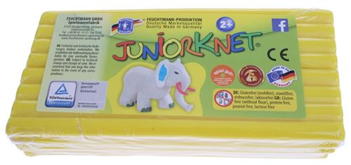 Feuchtmann Juniorknet Jumbo pack argile 500 grammes d'un jaune