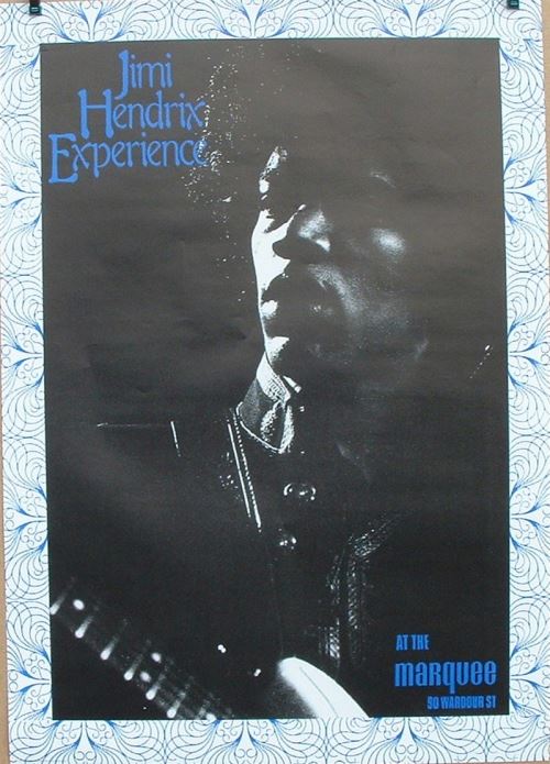 Jimi Hendrix - 60x85 cm - AFFICHE / POSTER