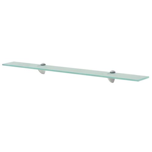 vidaXL Zwevende plank 80x20 cm 8 mm glas