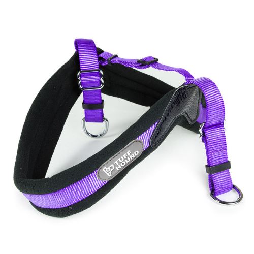 Meilleurs prix pour Harnais en nylon TUFFHOUND pour chien - Violet (Taille: S)