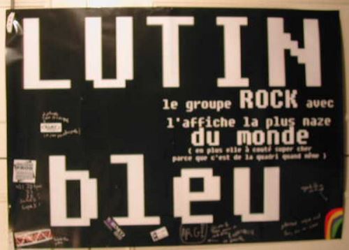 Lutin Bleu - 70x100 cm - AFFICHE / POSTER