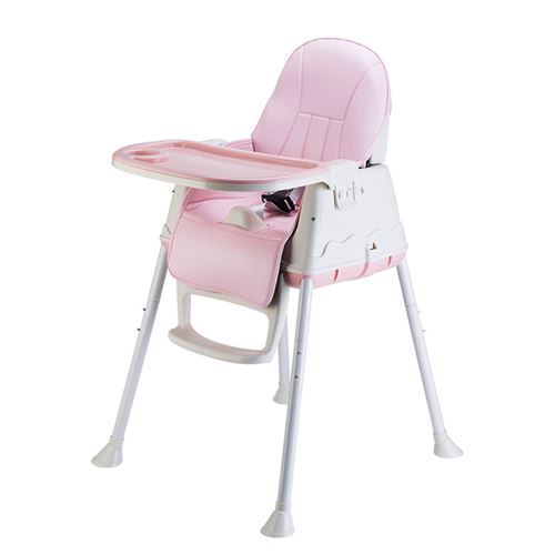 Chaise Haute Bebe 3 En 1 Dossier Tablette Hauteur Reglable Rose Chaises Hautes Et Rehausseurs Achat Prix Fnac