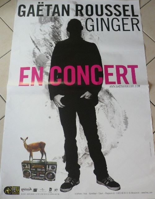GAETAN ROUSSEL - 80x120 cm - AFFICHE / POSTER