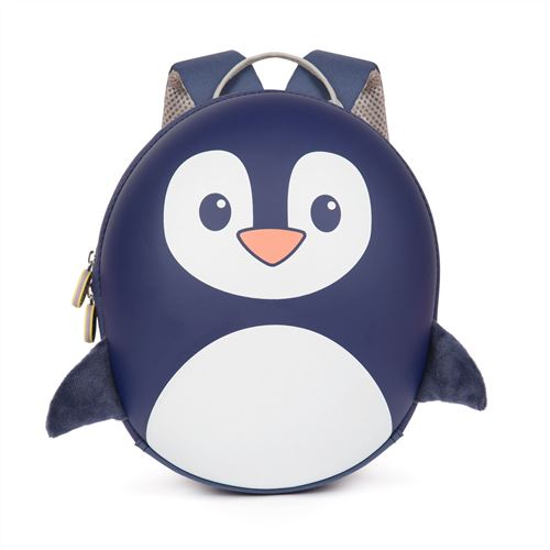 Boppi Tiny Trekker Sac à dos de voyage pour enfant 4 litres - Pingouin Bleu