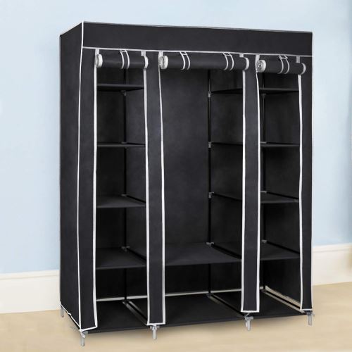 Armoire En Tissu Meerveil Penderie De Vetement En Toile