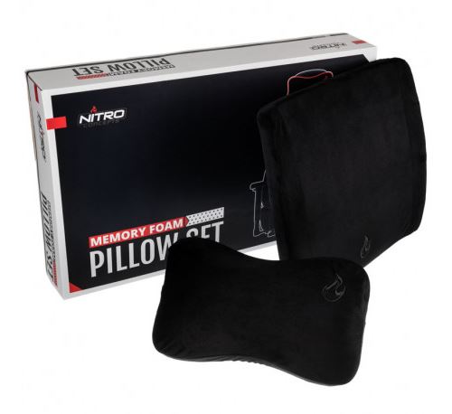 nitro concepts coussin nitro concepts memory - noir/noir noir