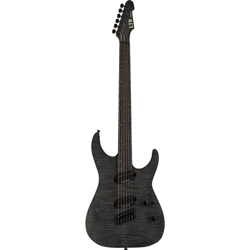 ESP LTD M-1000 Multi-Scale See Thru Black Satin guitare électrique