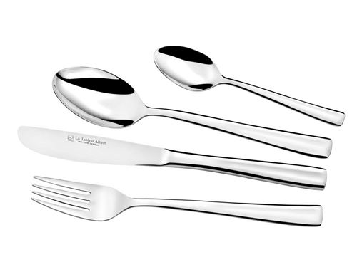 Ménagère 24 pièces en inox poli miroir SURF