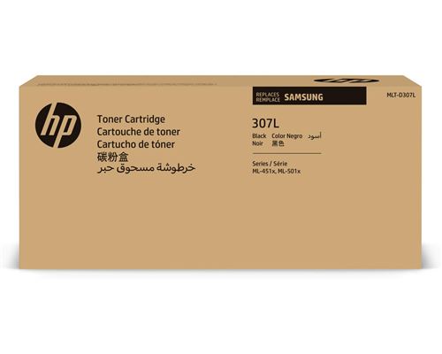 Samsung MLT-D307L - Hoog rendement - zwart - origineel - tonercartridge (SV066A) - voor Samsung ML-4510ND, ML-4512ND, ML-5010ND, ML-5012ND, ML-5015ND, ML-5017ND