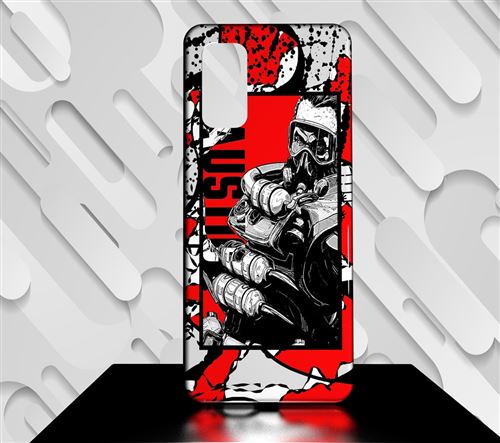 Coque pour Galaxy PLUS S20+ Jeu Video Apex Legends Caustic 01