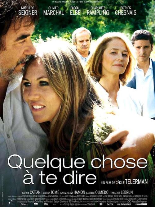 Quelque Chose A Te Dire AFFICHE CINEMA ORIGINALE