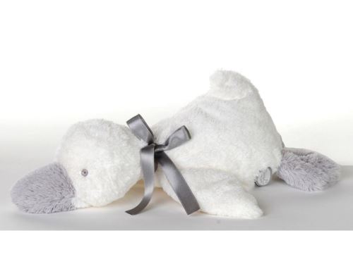 Dimpel - Céline doudou canard 32 cm - blanc