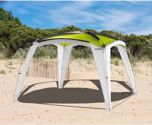 Tonnelle brunner 300 x 300 x 190/230 cm medusa ii verte