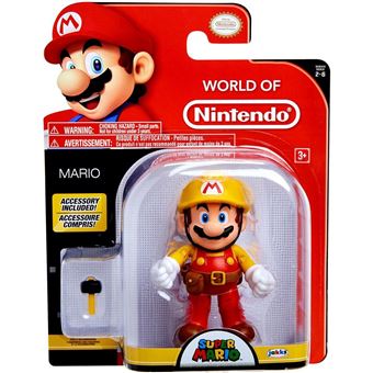 MARIO Figurine Mario Maker unité - 10 cm