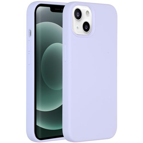 Accezz Protect Series Liquid - Coque de protection pour téléphone portable - silicone - violet - pour Apple iPhone 13 mini