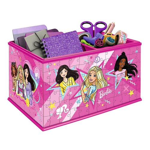Non Communiqué Puzzle 3D 216 Pièces : Boite De Rangement : Barbie Ravensburger