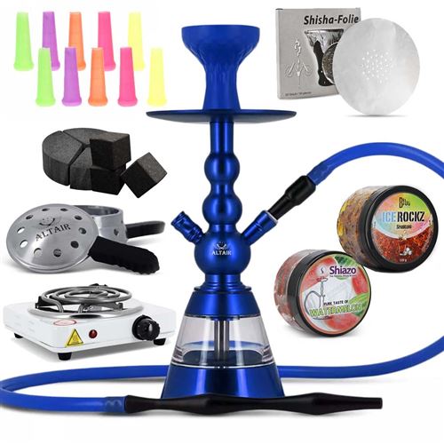  pack chicha altair khephren deus bleu pr&ecirc;t &agrave; l&rsquo;emploi 