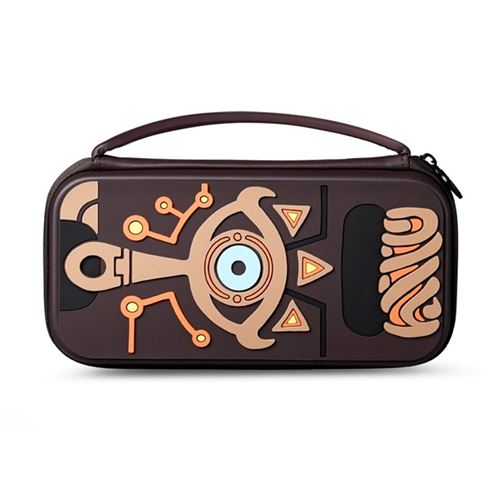 Non Communiqué Etui Sac Pour Nintendo Switch Vormor Housse Rigide De Rangement Motif Zelda - Café
