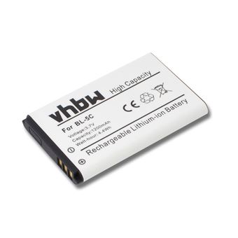 vhbw Batterie compatible avec Doro 2424 téléphone fixe sans fil (1200mAh,  3,7V, Li-ion) - Batterie téléphone fixe - Achat & prix