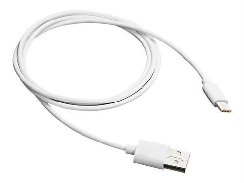 Canyon - Câble USB - 24 pin USB-C (M) pour USB (M) - USB 2.0 - 1 m - blanc