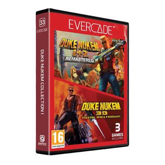 Blaze Evercade Duke Nukem Collection 1 Cartouche Evercade Numéro 33