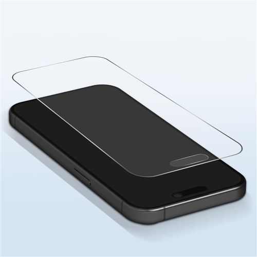 Avizar - Verre Trempé iPhone 15 et 15 Pro Noir - Protection écran  smartphone - Rue du Commerce