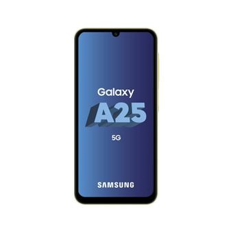 Samsung Galaxy A25 5G 6Go/128Go Noir (Brave Black) Double SIM SM-A256B