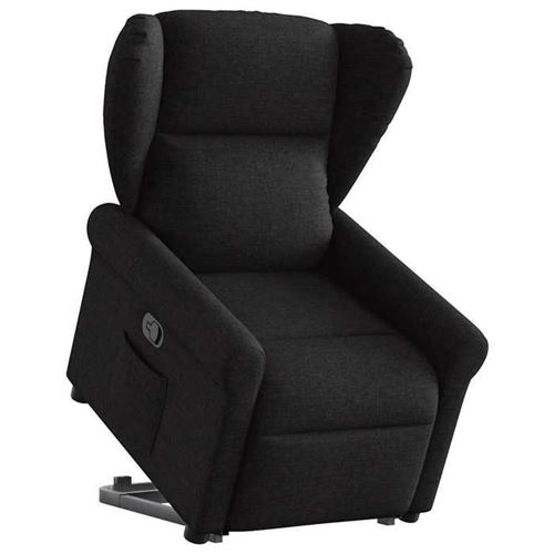 Non Communiqué Noir Vidaxl Fauteuil De Relaxation Inclinable Tissu