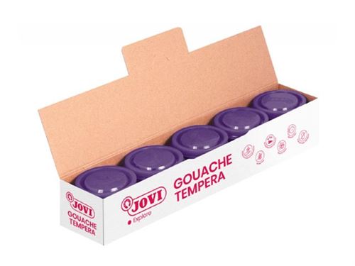 JOVI - Peinture - 5 parties - gouache - violet - 35 ml