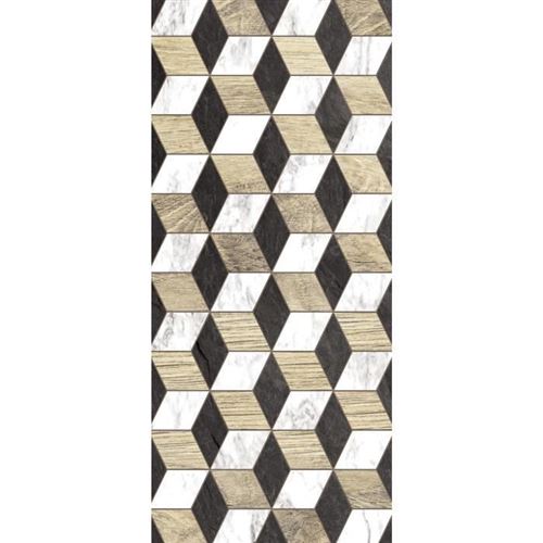 AASTORY Tapis 100% vinyle VIF 33916 - 1,5 mm - 49,5 x 112 cm - Noir - Made In France