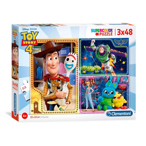 Puzzle Toy Story 3x48st - Clementoni