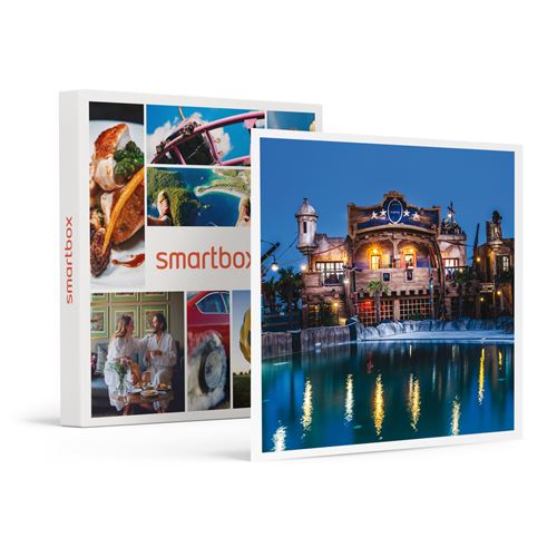 SMARTBOX - Coffret Cadeau Séjour en famille en hôtel 4* avec nuit en suite avec accès au parc aquatique Pirates World et jeux-Séjour