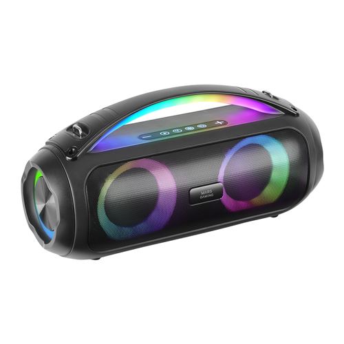 Non Communiqué Noir Mars Gaming Enceintes Nomade Bluetooth Ms-Pulse Rgb (Noir)