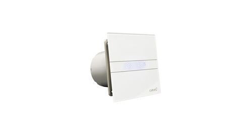 Aérateur extracteur salle de bain e-100 glass timer hygro cata