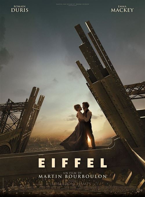 Affiche de Cinéma Originale - Eiffel - 2021 - Romain Duris - 116x158cm