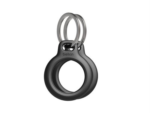 Non Communiqué Noir Belkin - Étui Pour Airtag - (Pack De 2) - Pour Apple Airtag