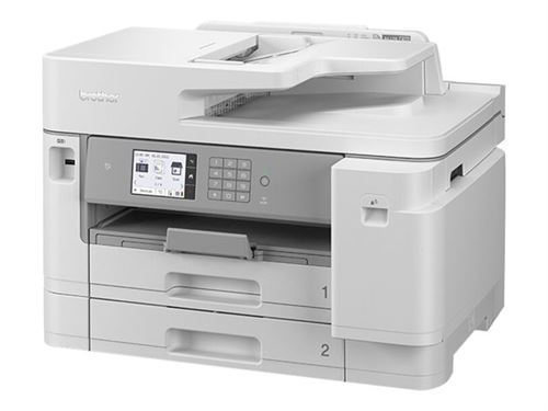 Brother MFC-J5955DW - Imprimante multifonctions - couleur - jet d'encre - A3/Ledger (support) - jusqu'à 25 ppm (copie) - jusqu'à 30 ppm (impression) - 600 feuilles - 33.6 Kbits/s - USB 2.0, LAN, Wi-Fi(n), NFC, hôte USB 2.0