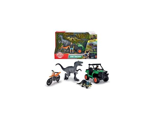 Dickie - Buggy à friction avec moto cross et figurine - Jouet enfant 3 ans - Image 3
