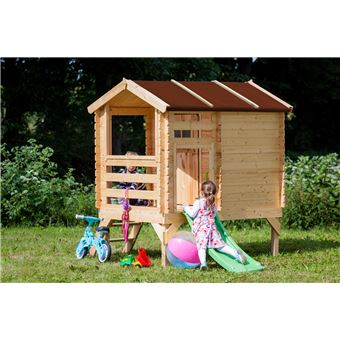 Cabane enfant exterieur 2.63m2 - Maisonnette en bois pour enfants