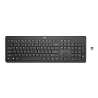 Clavier sans fil Azerty HP 230 Noir