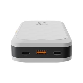 Batterie Externe Xtorm Fuel 5 Series 35W, 20 000mAh, 2x USB-C PD / 1x USB-A, Adapté aux voyages en avion, Compatible pour Samsung ou Android et iPhone ou Apple, Dusk White