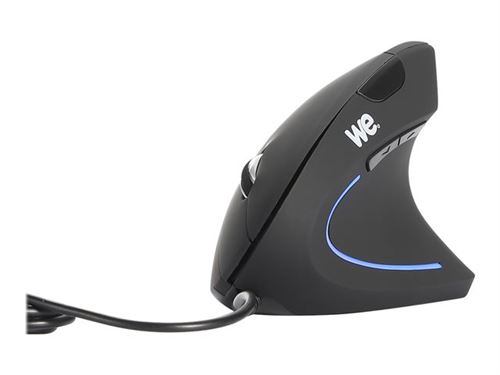 Non Communiqué We - Souris Verticale - 5 Boutons - Filaire - Usb